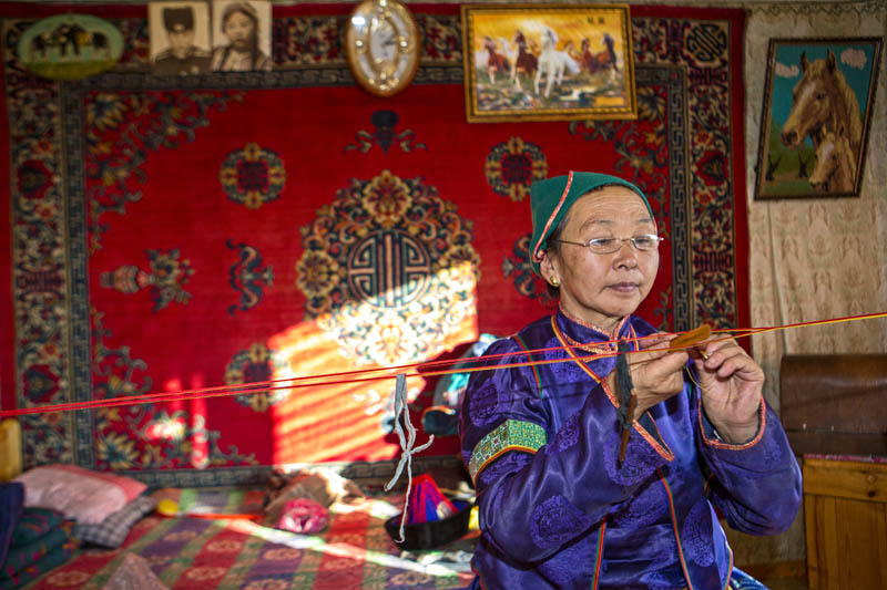 mongolian ethnic people 